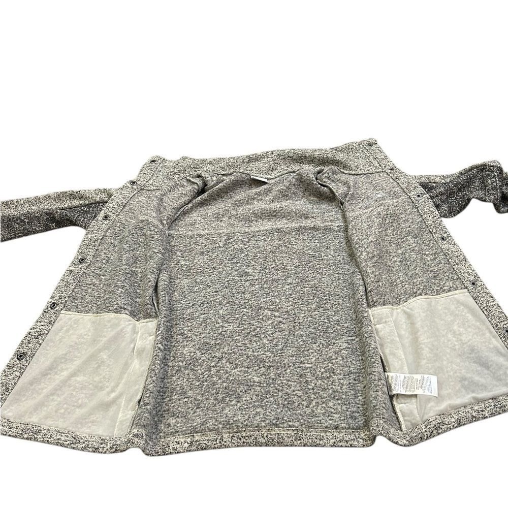 Women's Columbia snap button‎ gray jacket size S - Picture 5 of 8
